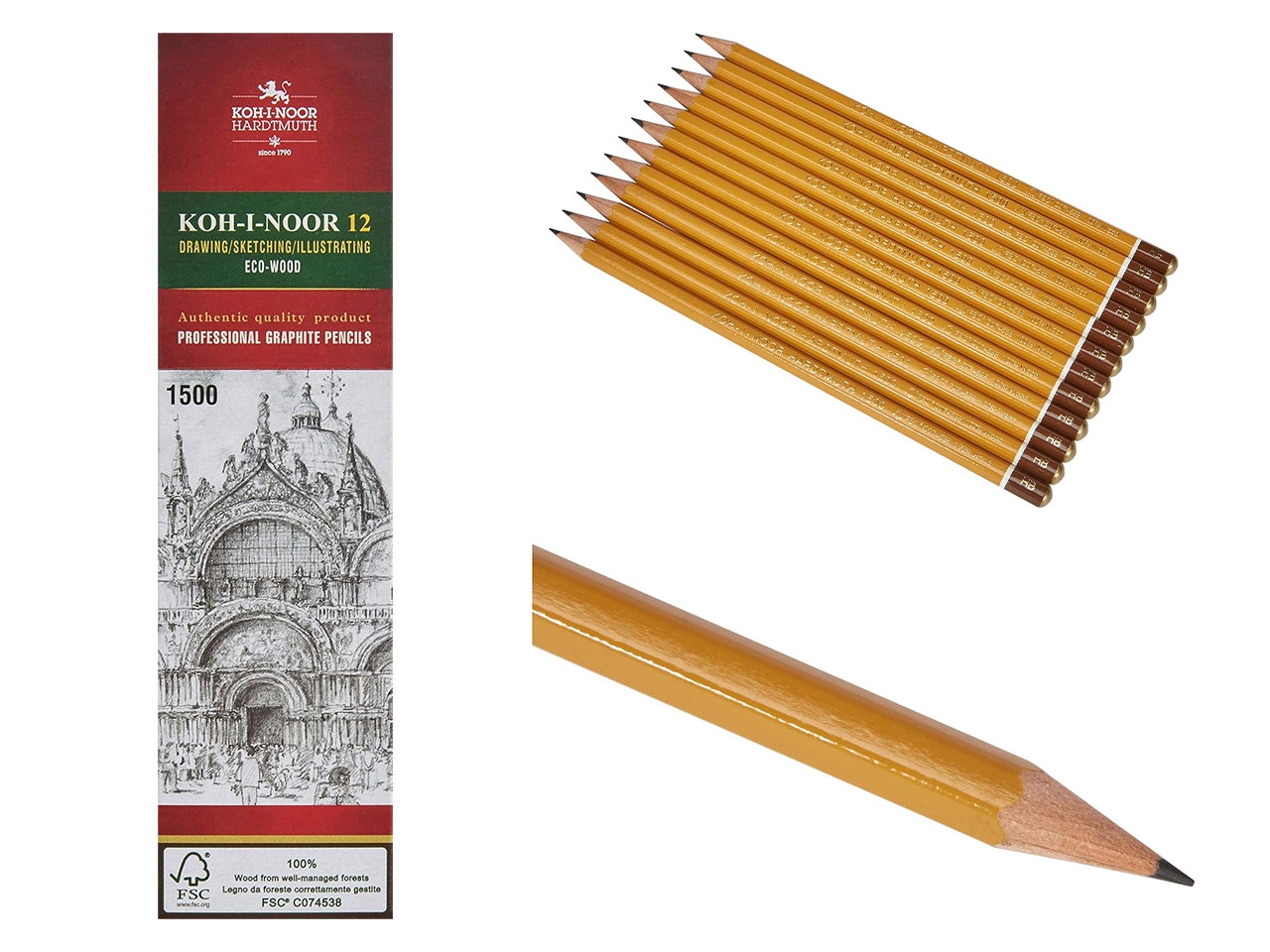 MATITA DA DISEGNO GRAFITE PZ.12 HB DHF1500-HB MATITA DA DISEGNO GRAFITE PZ.12 HB DHF1500-HB