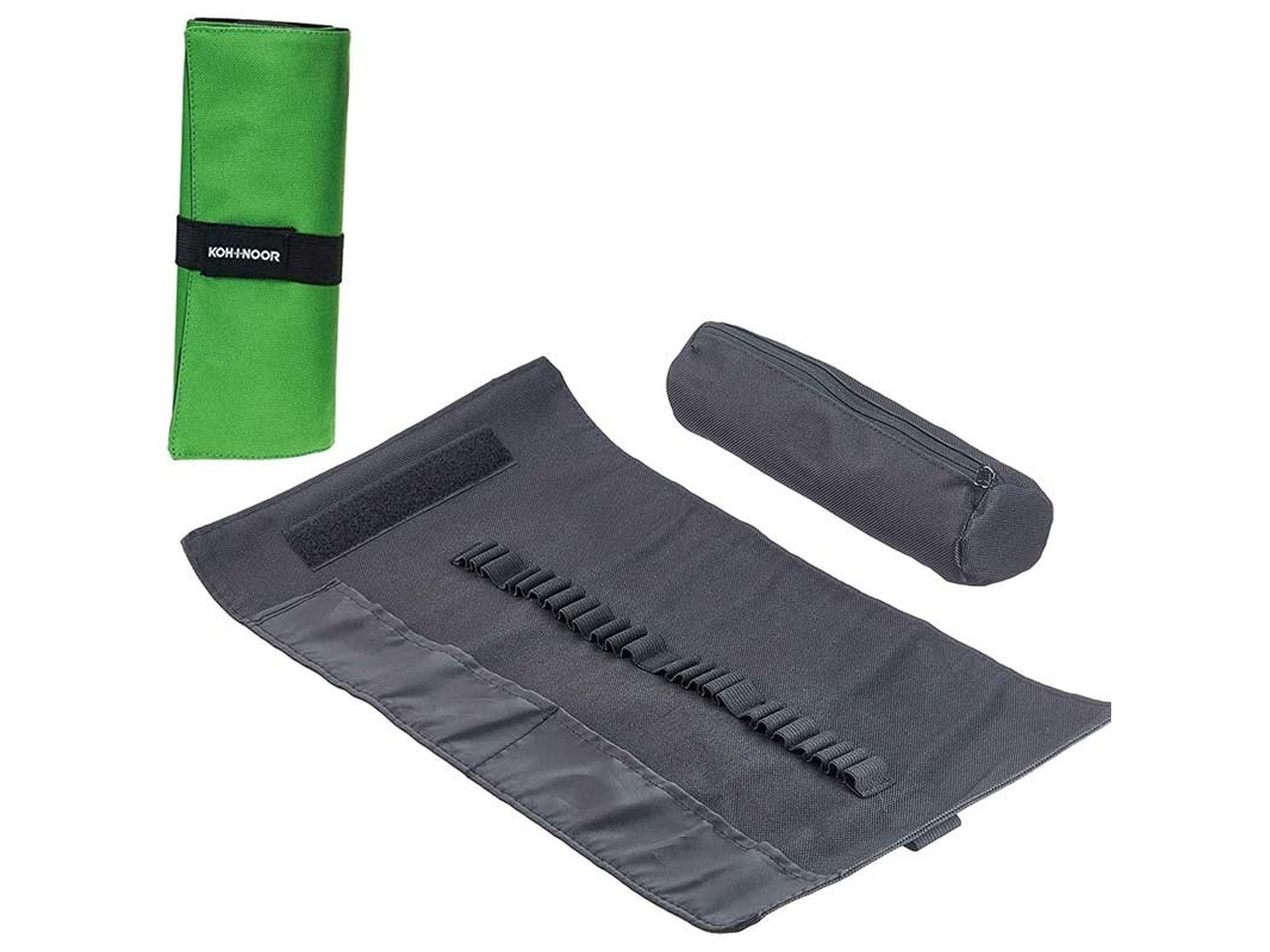 ASTUCCIO ARROTOLABILE 24 SCOMPARTI VERDE DJTG-24
