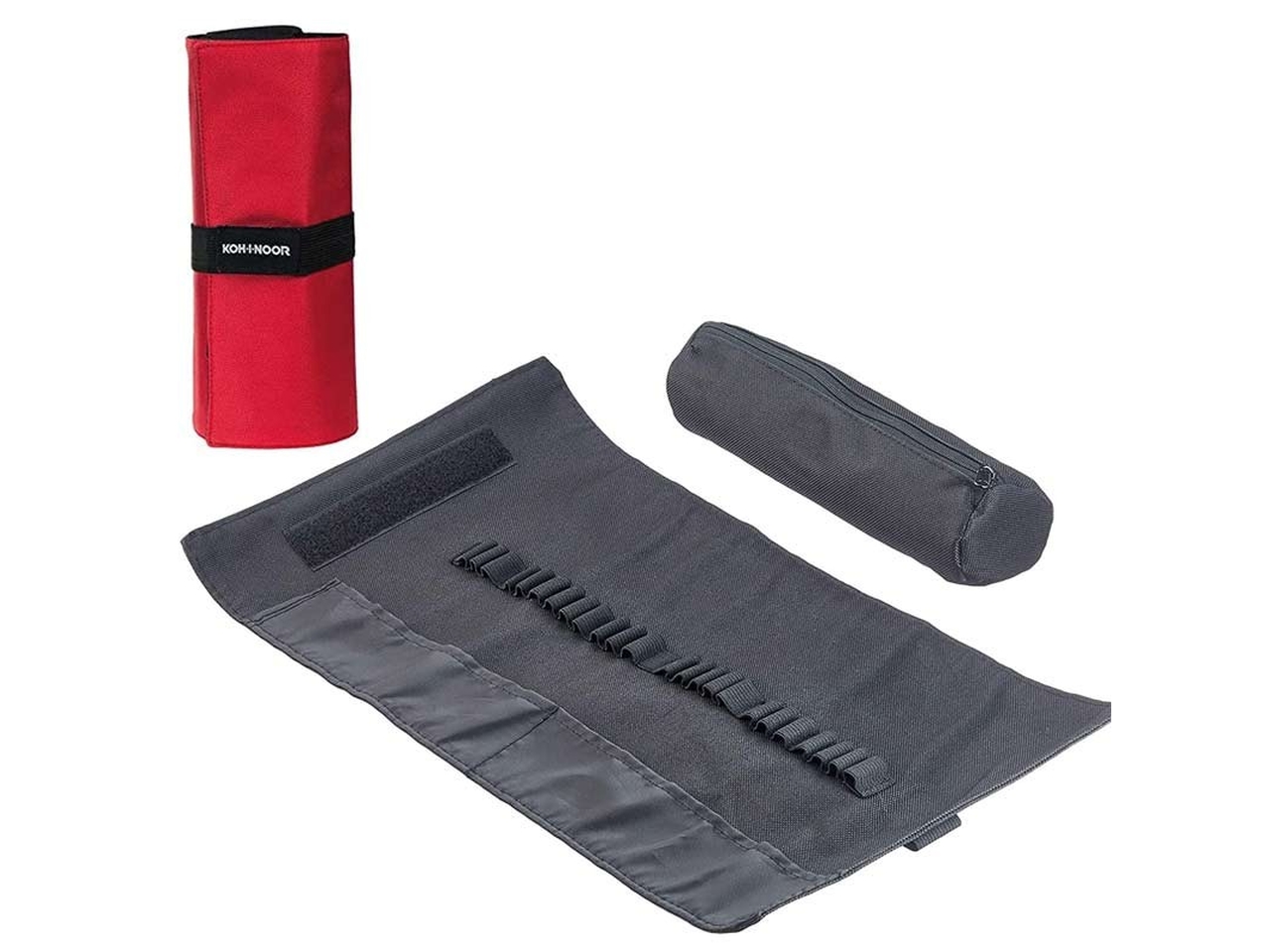 ASTUCCIO ARROTOLABILE 24 SCOMPARTI ROSSO DJTR-24