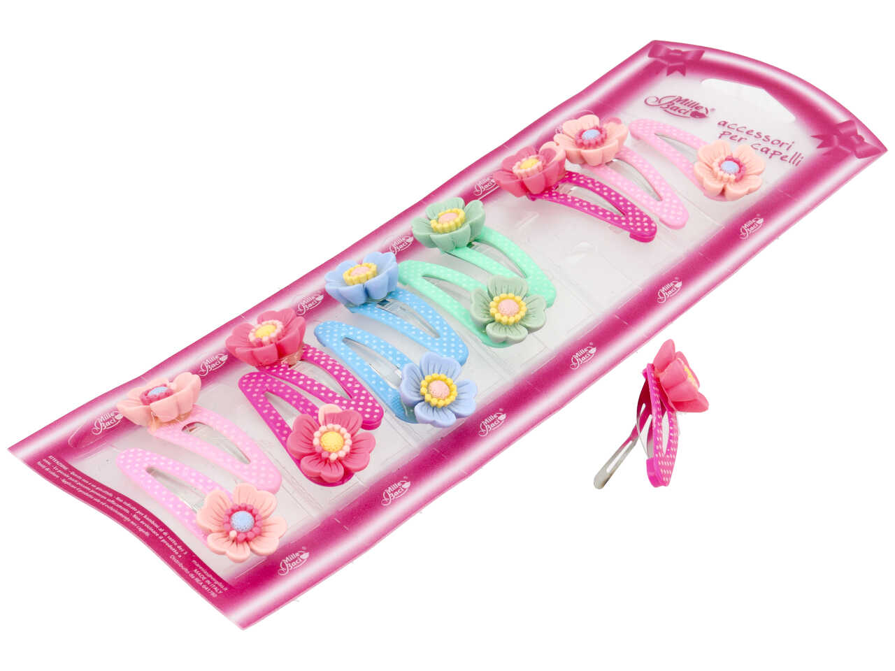 CLICK CLACK RICOPERTO CON FIORE DA-681