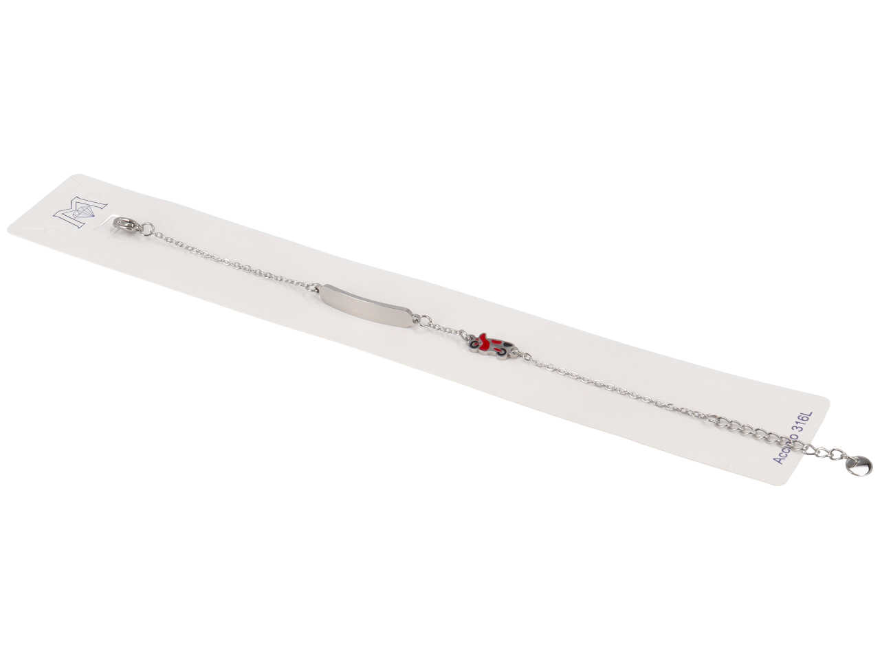 BRACCIALE ACCIAIO  MOTOCICLETTA ACBR2079