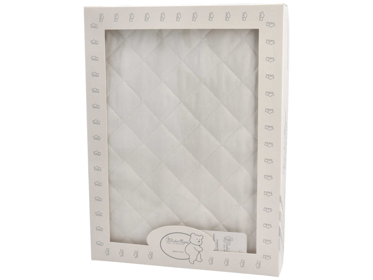 COPERTA TRAPUNTATA CULLA PIQUET PANNA TRS401-004