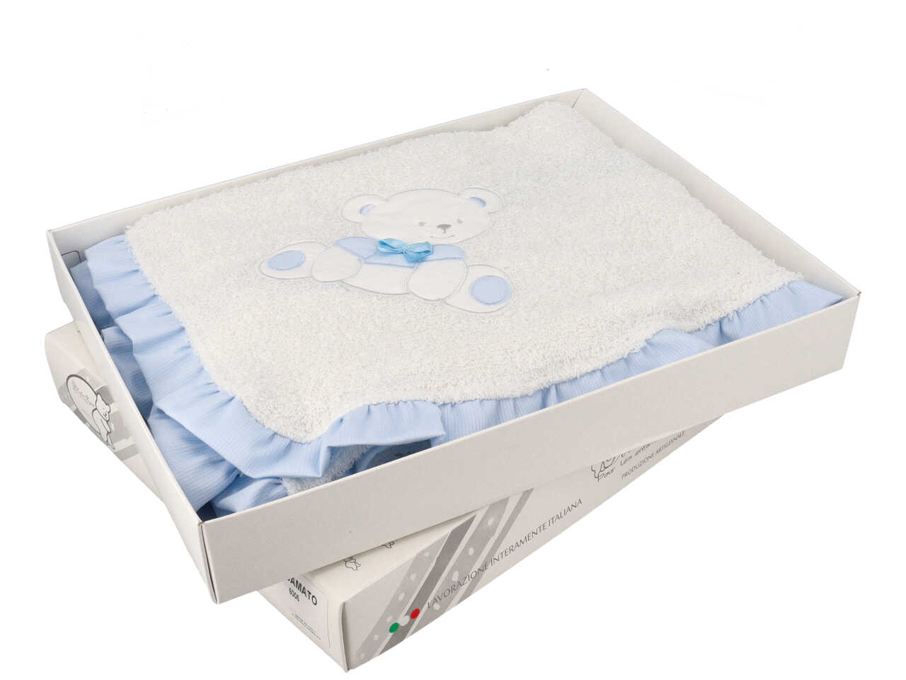 TELO SPUGNA RICAMATO CIELO ASB6005-001