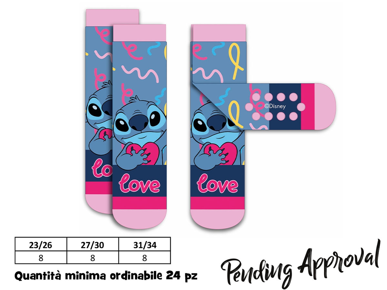 CALZINI ANTISCIVOLO STITCH D10052 MC