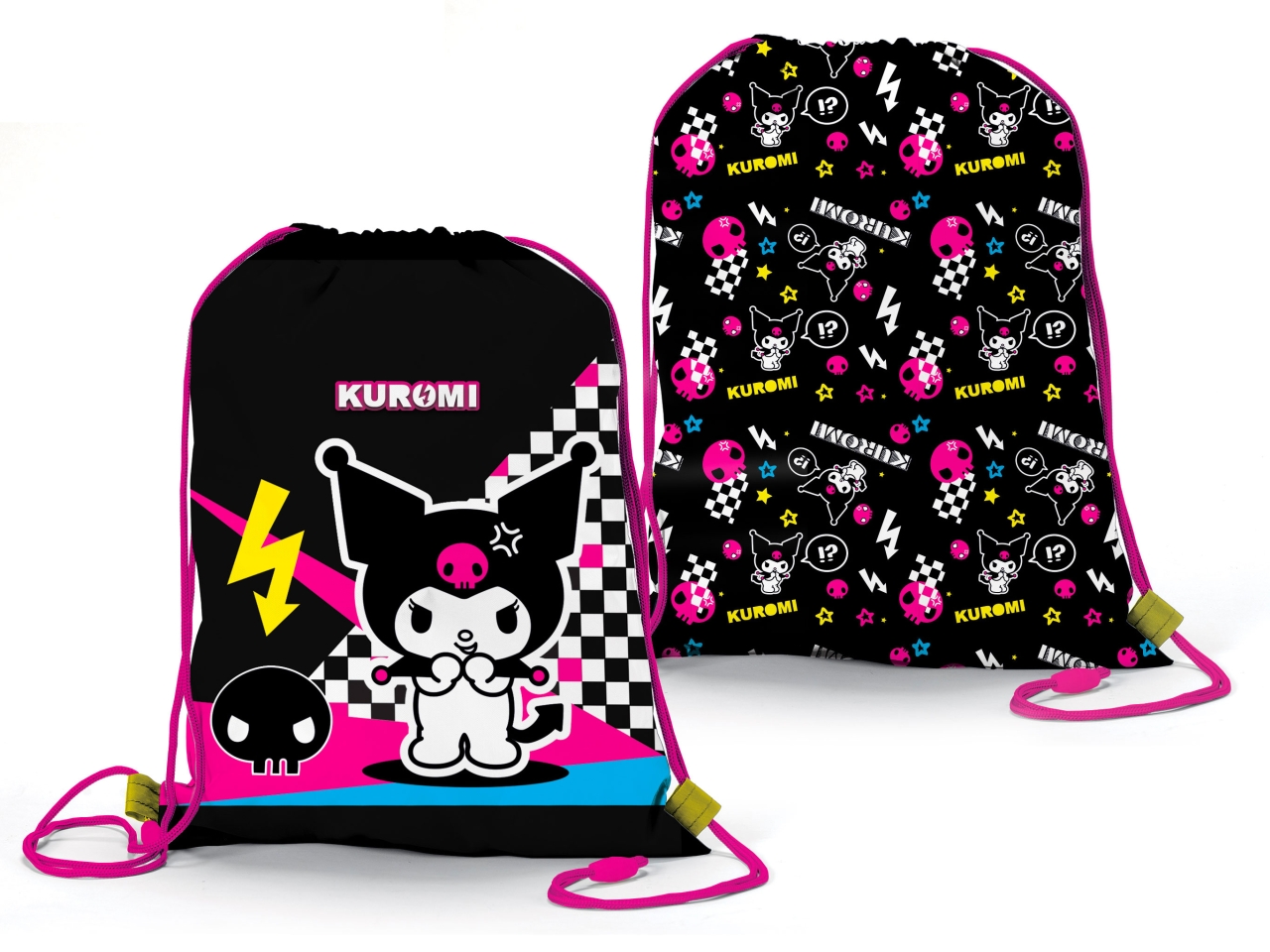 ZAINO PIATTO BTS KUROMI H12255 MC ZAINO PIATTO BTS KUROMI H12255 MC