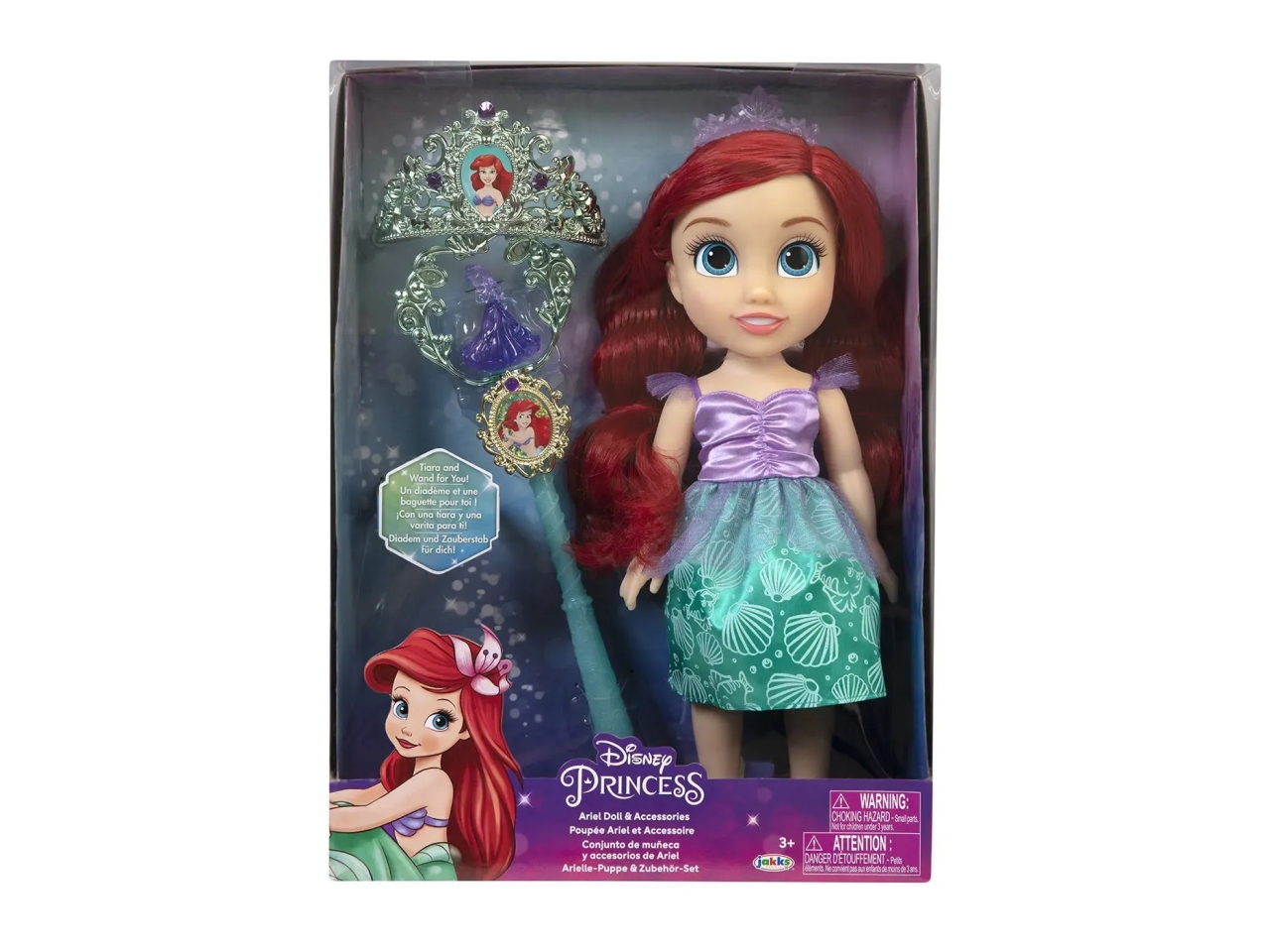 ARIEL DISNEY PRINCESS C/ACCESSORI 213384