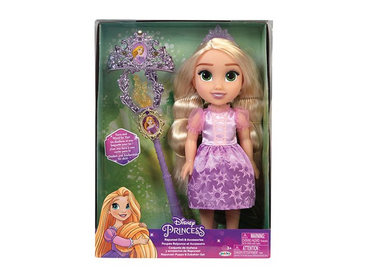 RAPUNZEL DISNEY PRINCESS C/ACCESSORI 213414
