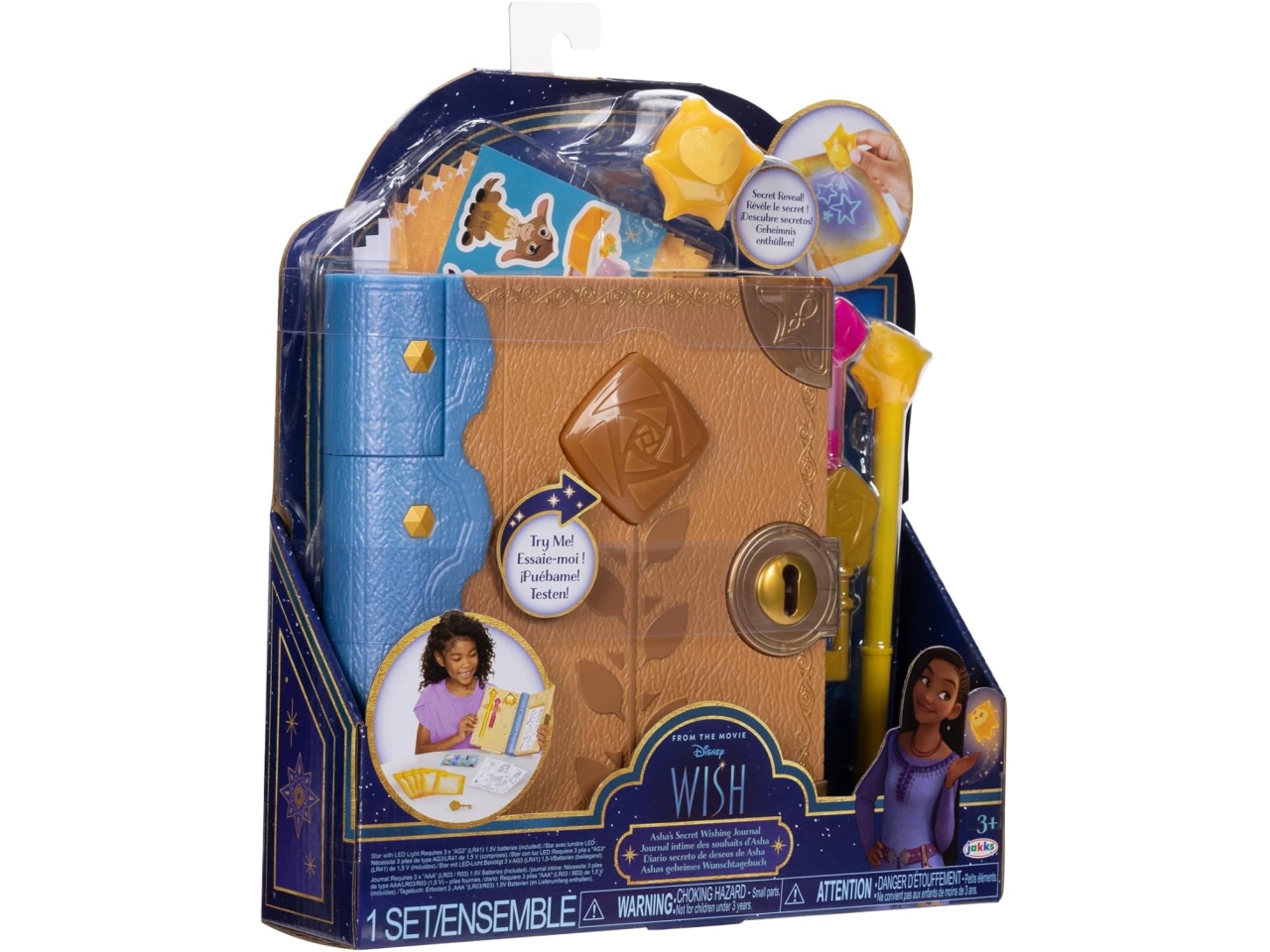 WISH ASHAS DIARIO SEGRETO C/ADESIVI 230074