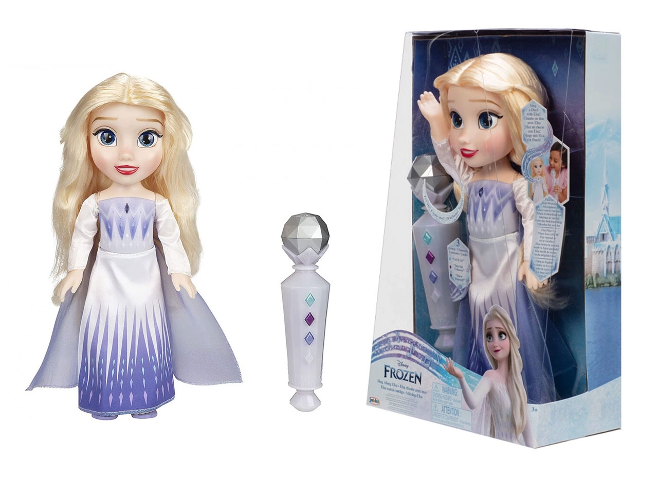 FROZEN CON MICROFONO 38CM 219996