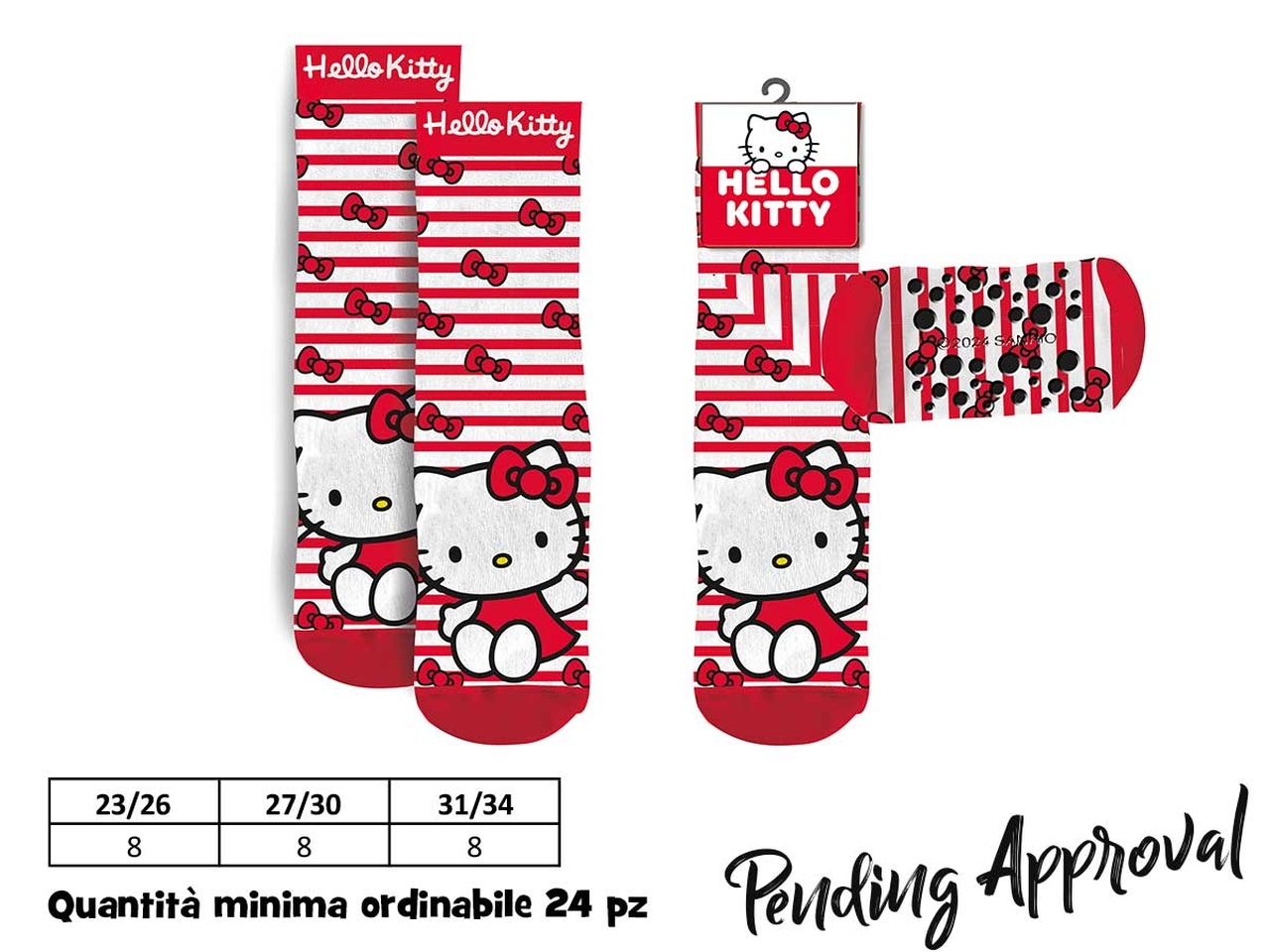 HELLO KITTY CALZINI ANTISCIVOLO H07018 MC HELLO KITTY CALZINI ANTISCIVOLO H07018 MC