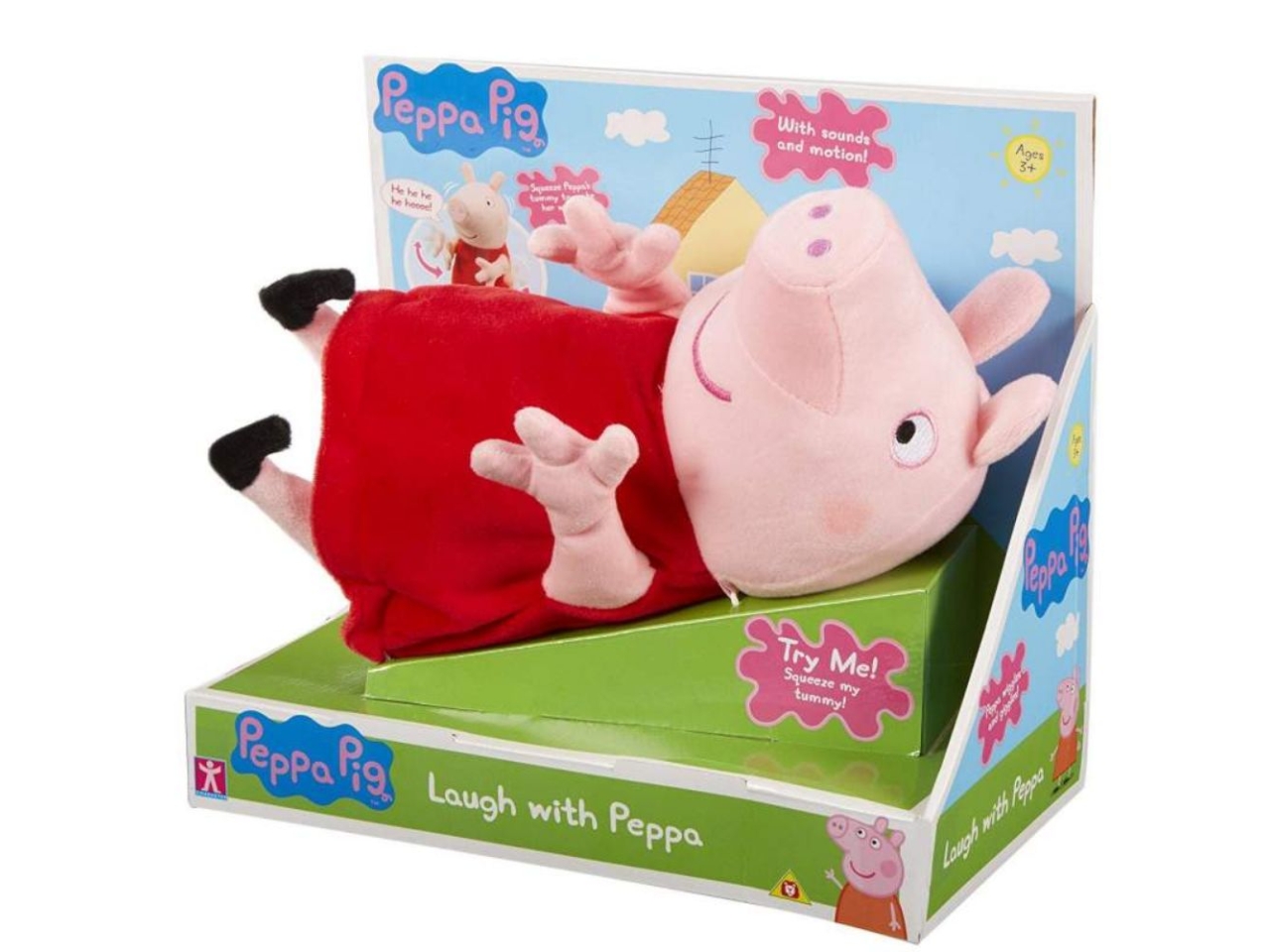 PEPPA PIG PELUCHE RIDE E SI MUOVE 37565-20
