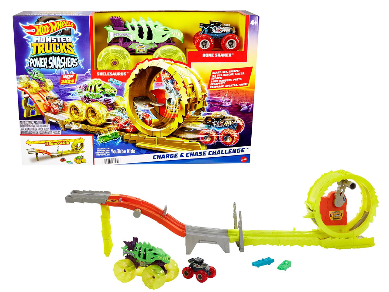 HOT WHEELS MONSTER TRUCK CHARGE E CHASE HYT07 HOT WHEELS MONSTER TRUCK CHARGE E CHASE HYT07