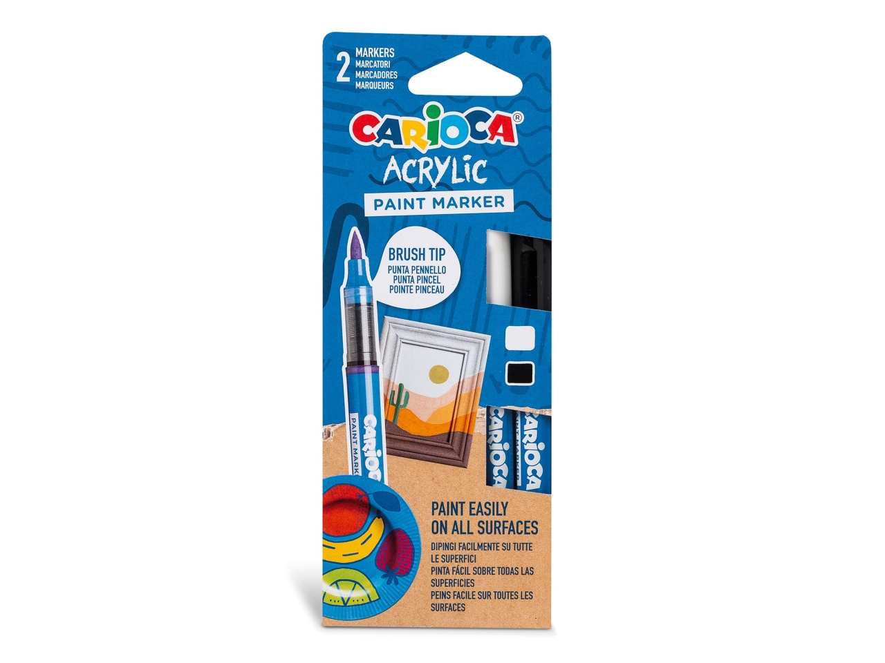 CARIOCA MARCATORI ACRILICI 2PZ 45283
