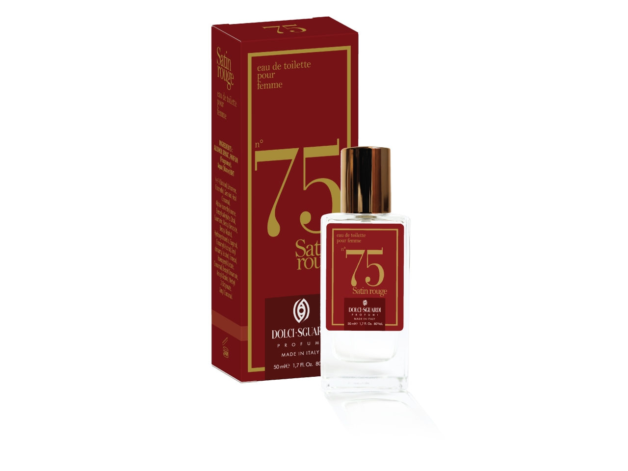 PROFUMO DOLCI SGUARDI 50ML N.75 SATIN ROUGE
