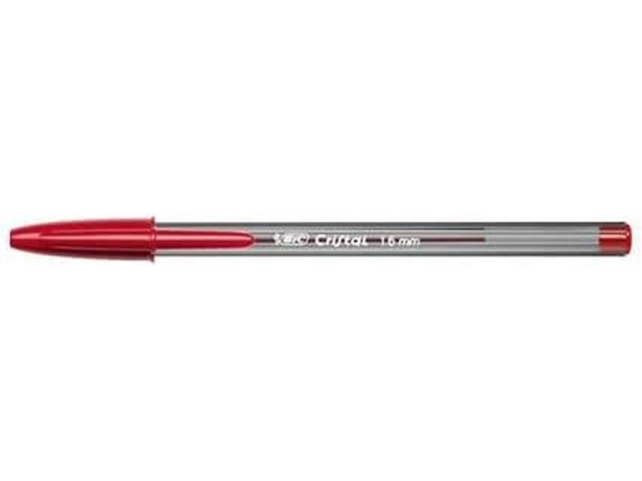 PENNA CRISTAL LARGE 1.6 ROSSA 50PZ 951625