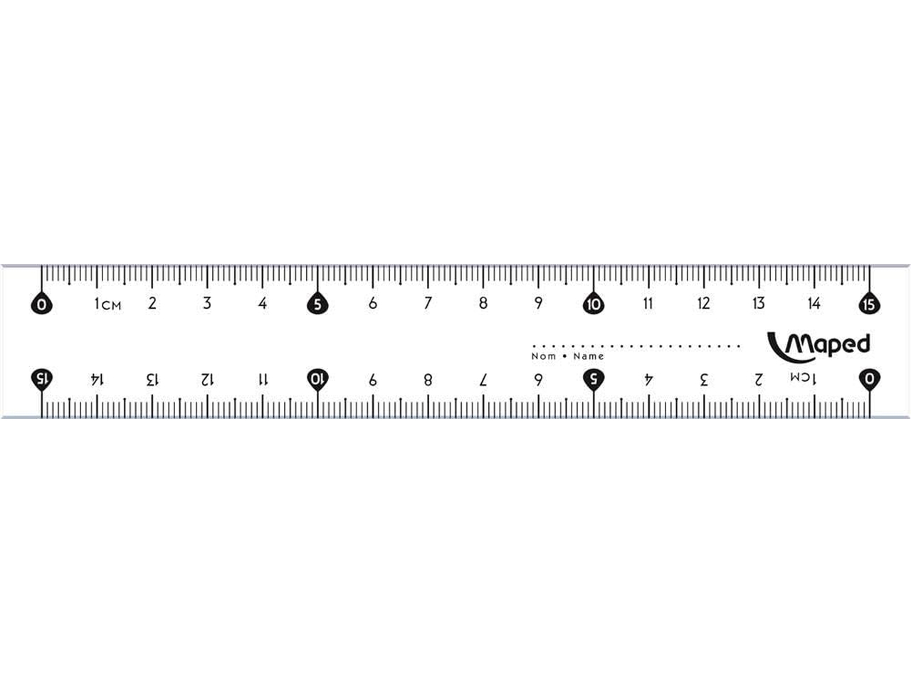 MAPED RIGHELLO 15CM INFRANGIBILE 146507 MAPED RIGHELLO 15CM INFRANGIBILE 146507