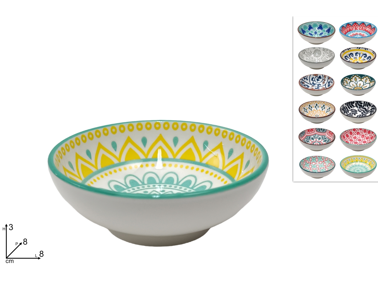 CIOTOLA CERAMICA 8CM ASS. DEV24010641 CIOTOLA CERAMICA 8CM ASS. DEV24010641