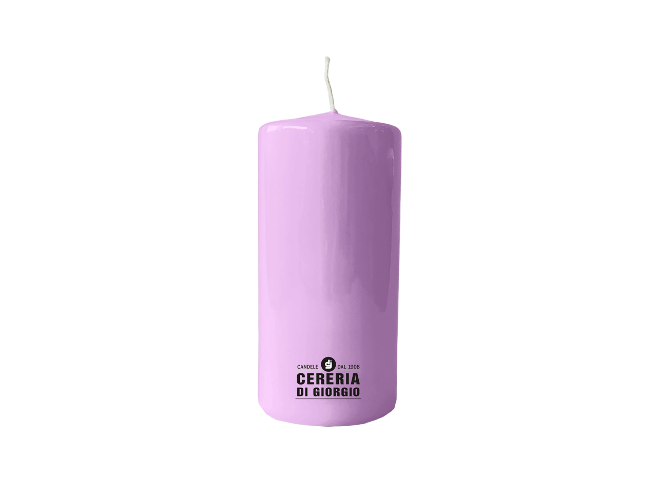 CANDELA CERO RISTHO’ VIOLA 7X15CM 3184 76