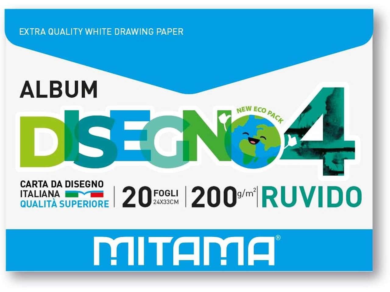 MITAMA ALBUM DISEGNO 20F24X33 200GR.RUVIDO 62181