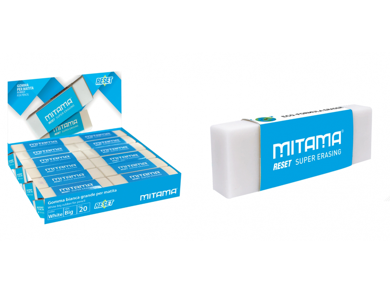 MITAMA GOMME BIANCA GRANDE 20PZ 64046