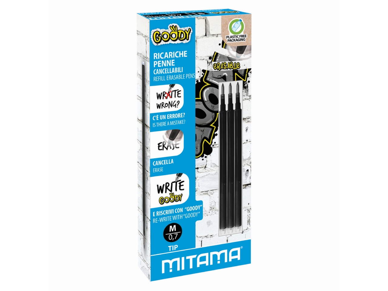 MITAMA REFILL PENNA CANCELL. GOODY 3PZ NERA 64003