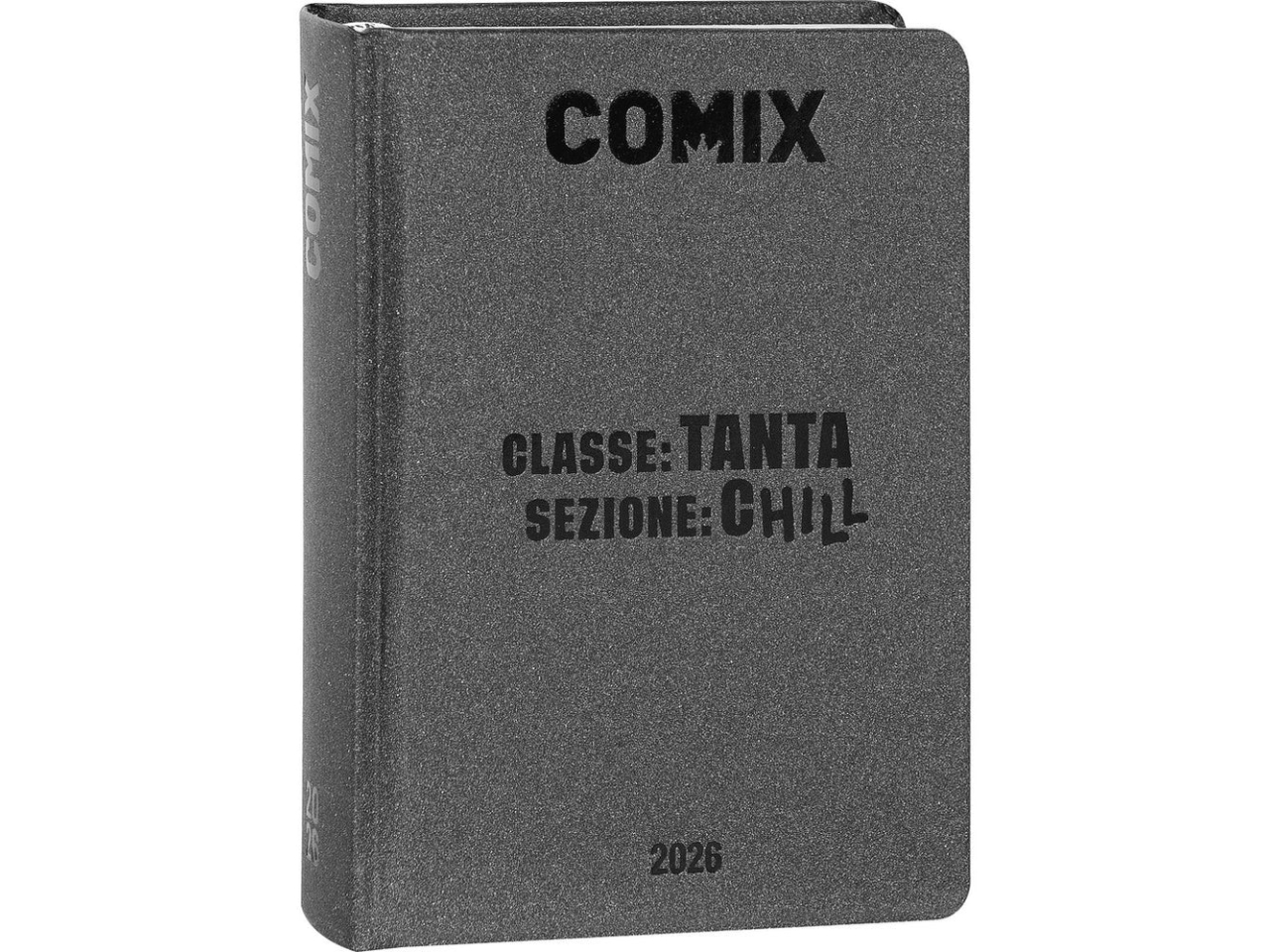 AGENDA COMIX MINI 2025/26 16M CHARCOAL 74088CH