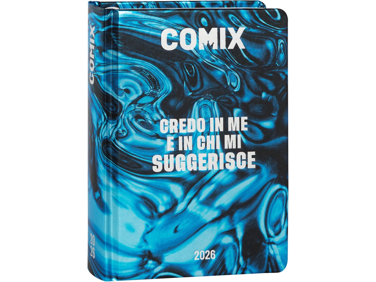 AGENDA COMIX MINI 2025/26 16M METAL FLUID 74088MF