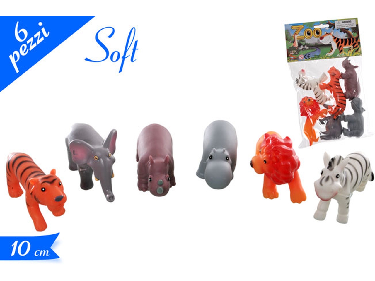 ANIMALI DELLO ZOO ASSORTITI 530116