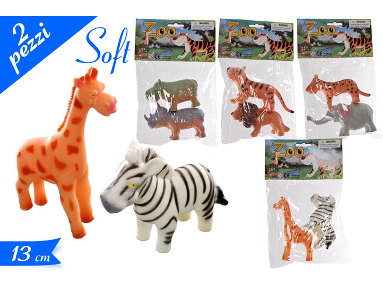 ANIMALI DELLO ZOO ASSORTITI 530117