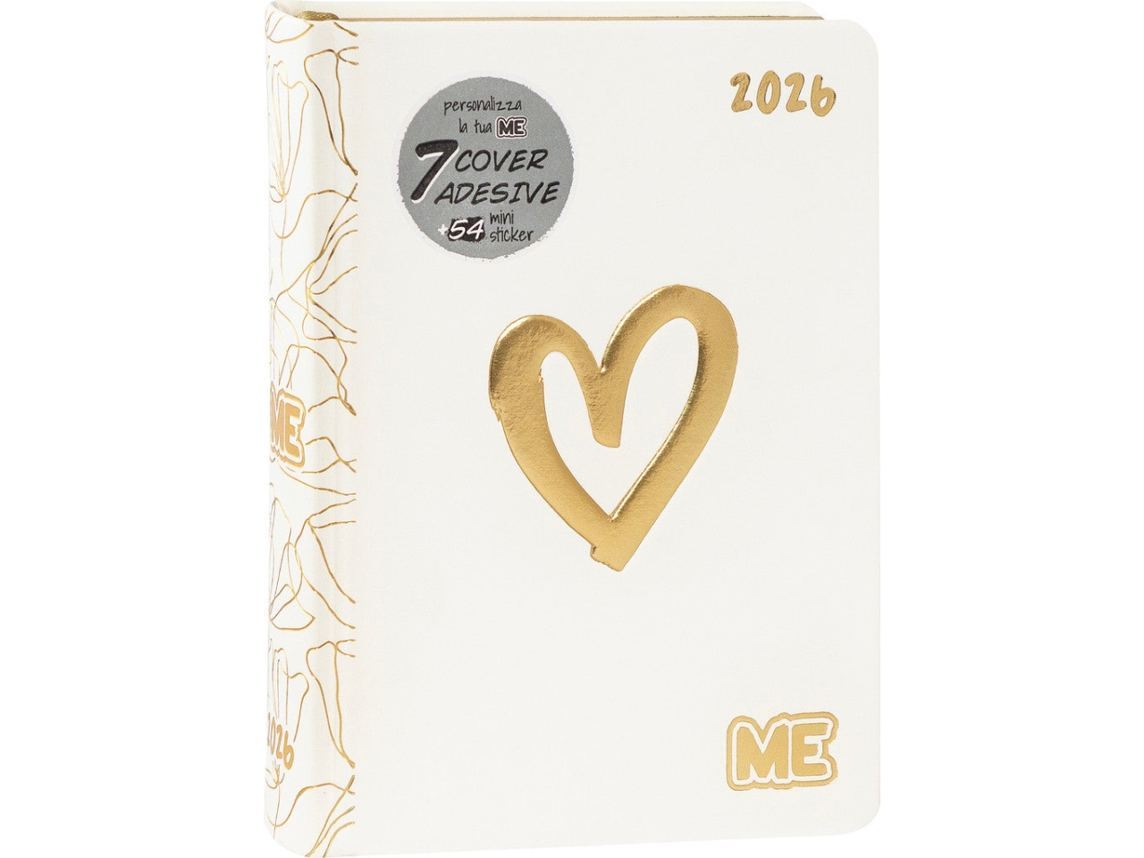 AGENDA ME LUXURY 2025/26 16M LOVE 74381GO