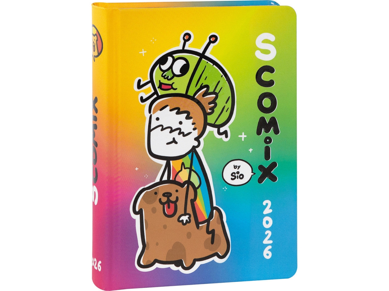 AGENDA SCOMIX MEDIUM 2025/26 16M DISEGNO 73505DI