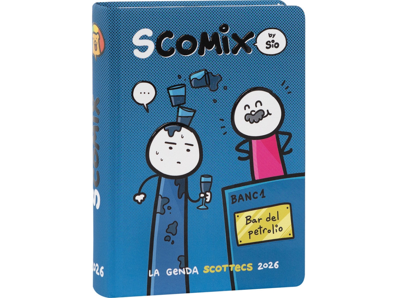 AGENDA SCOMIX MEDIUM 2025/26 16M PETROLIO 73505PE