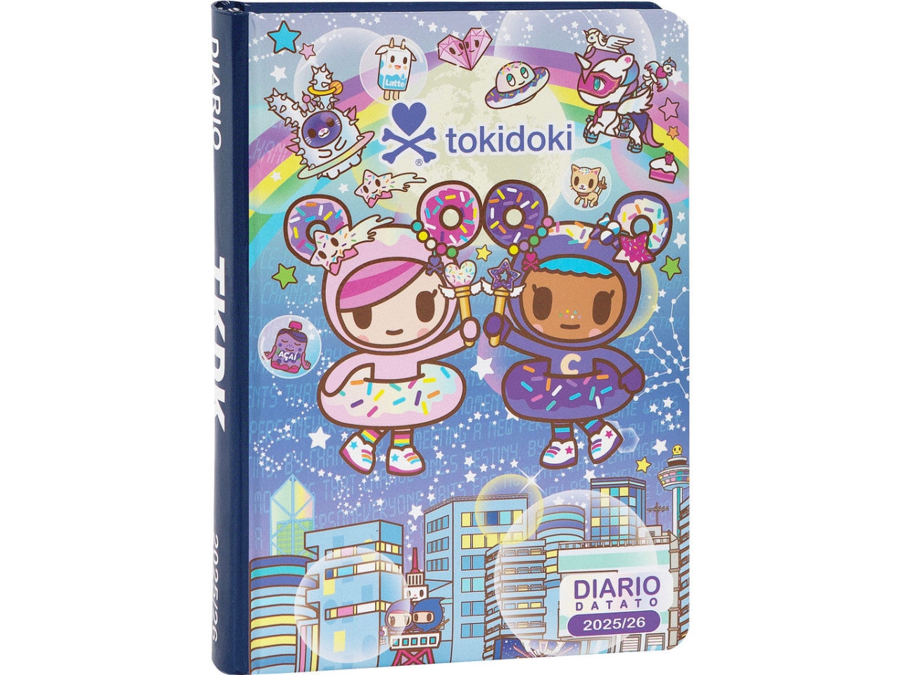 DIARIO TOKIDOKI STD 2025/26 BLU 73764