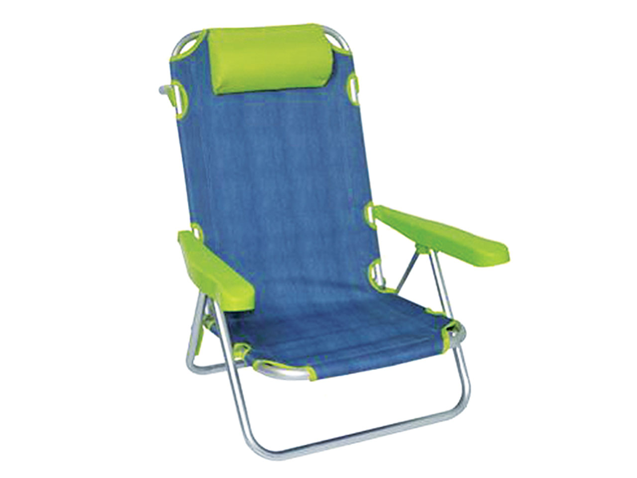 SPIAGGINA PARTY POLY ALL. 61X61X81 VERDE HU-119