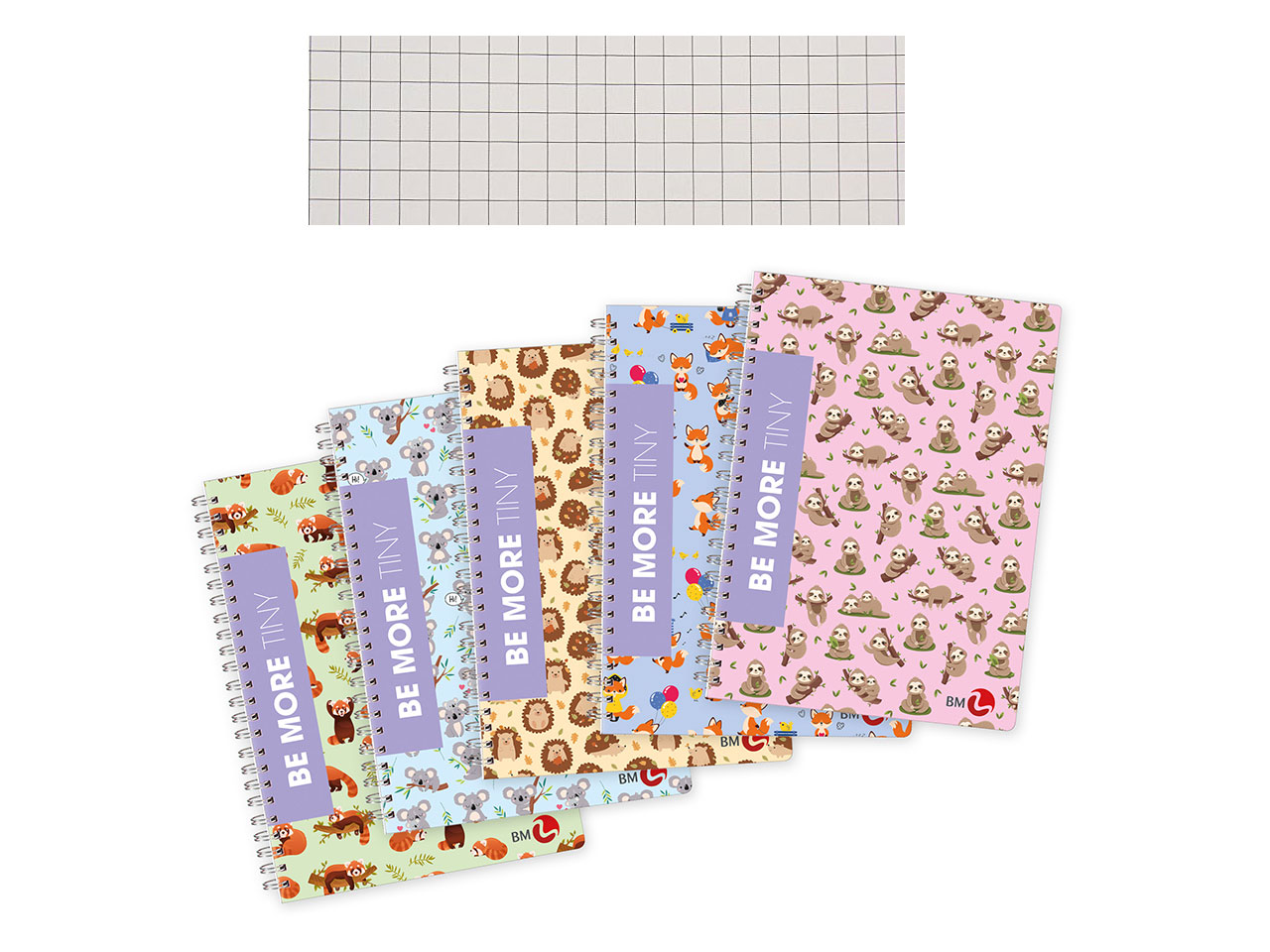 QUADERNO SPIRALATO TINY A5 60FG. RIG. 5MM 123408