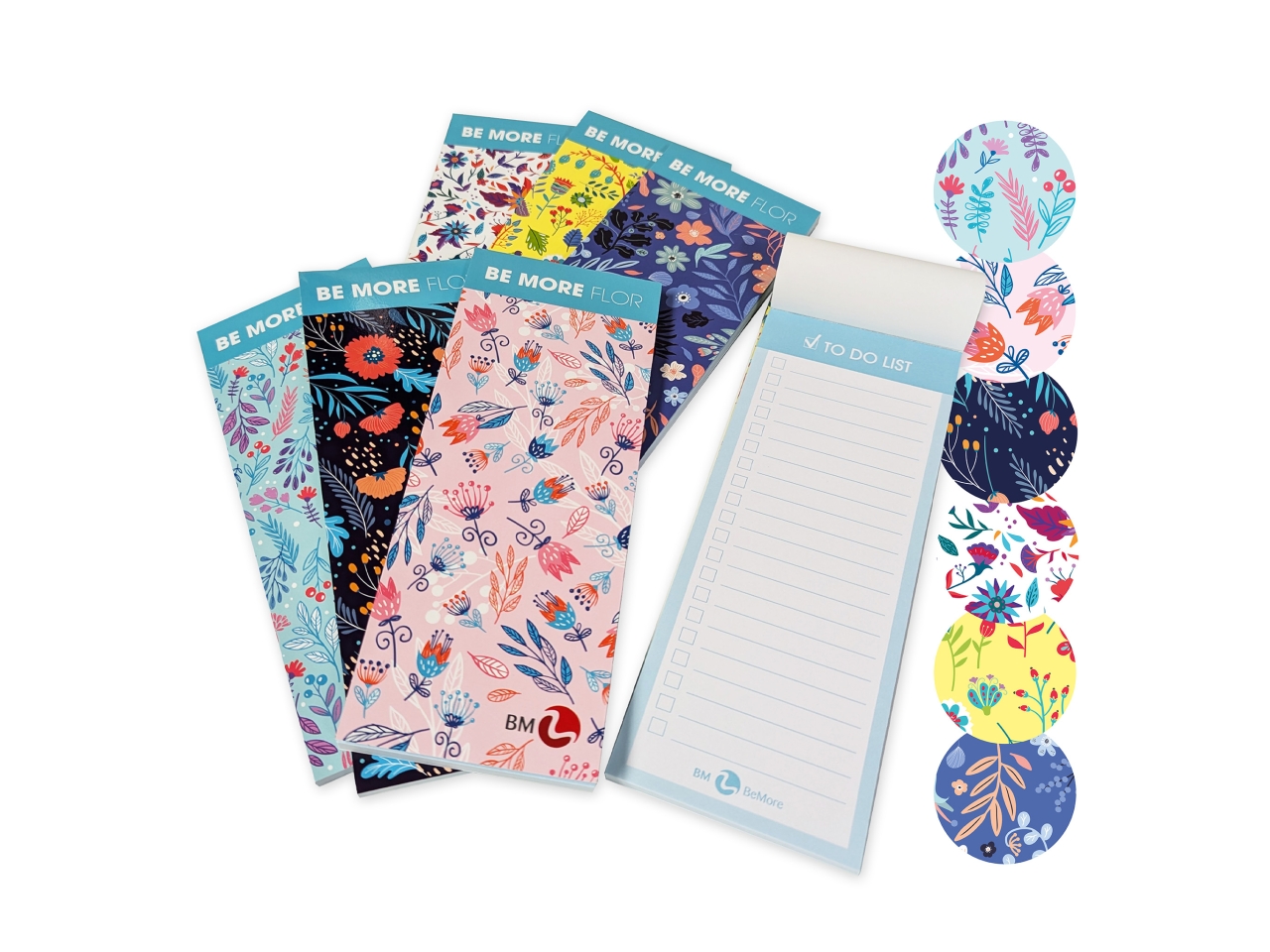 BLOCCO NOTE TO DO LIST BE MORE FLOR 8X21CM 123511