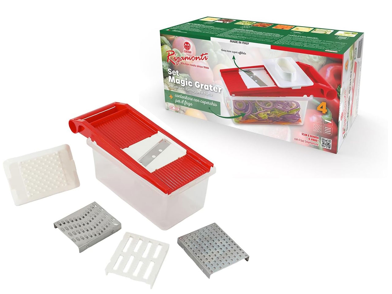 AFFETTAVERDURE MAGIC GRATER CON BOX 320