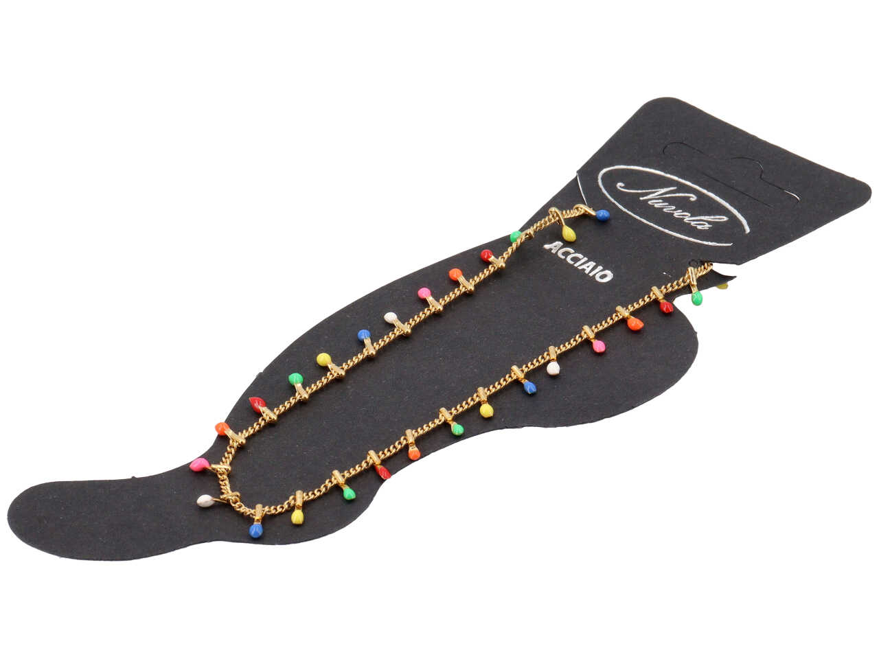 CAVIGLIERA ORO FIAMMIFERI MULTICOLOR KDC102G