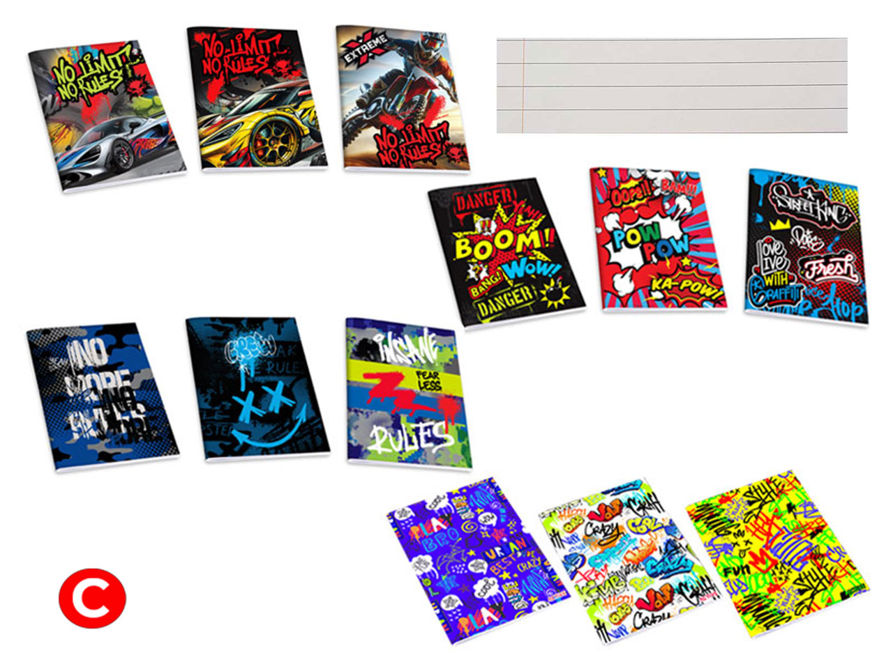 QUADERNO MAXI ACTIVE BOY 80GR 10PZ C 86429 QUADERNO MAXI ACTIVE BOY 80GR 10PZ C 86429