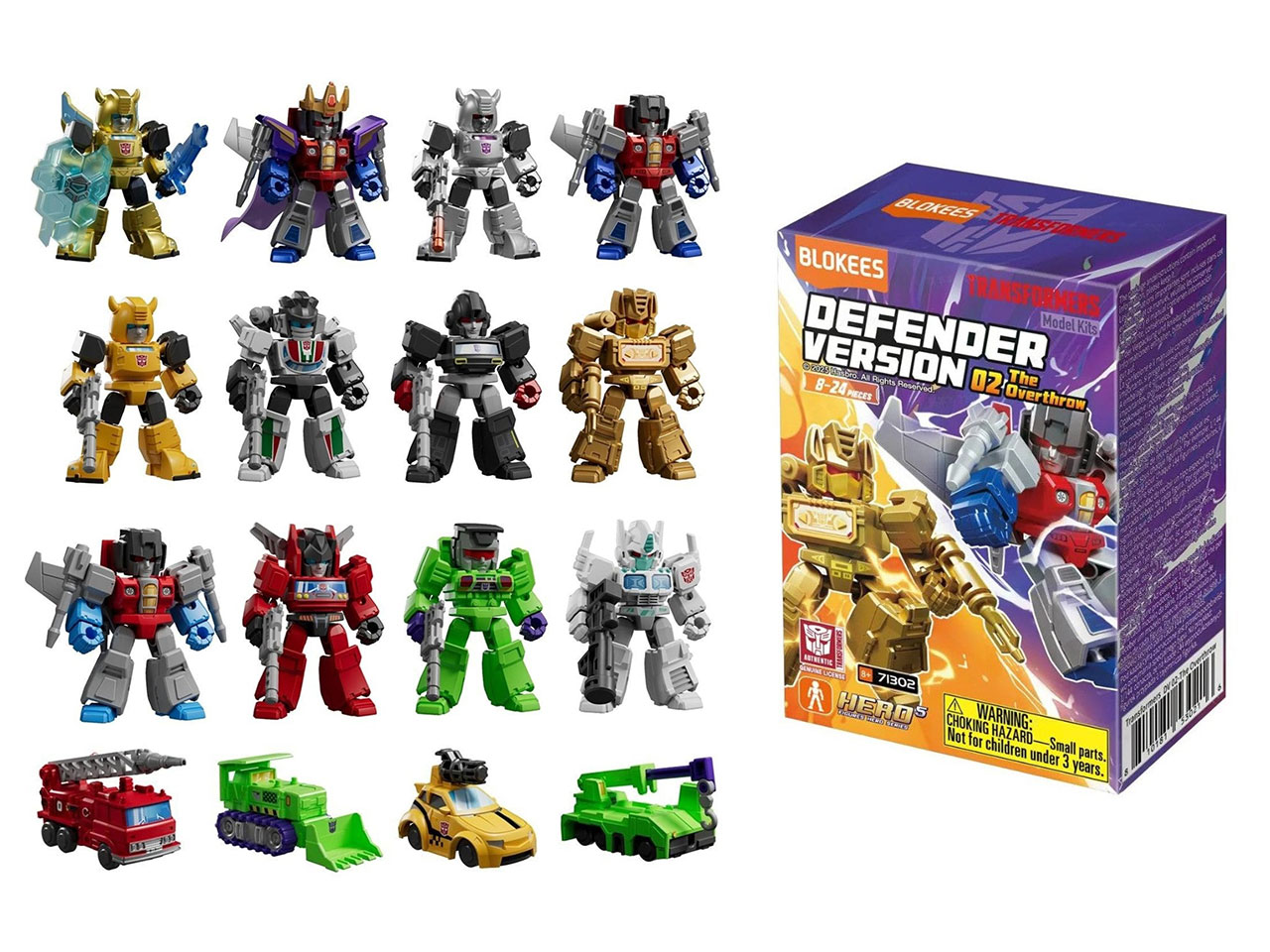 BLOKEES FIGURES – TRANSFORMERS – DEFENDER BLK71302