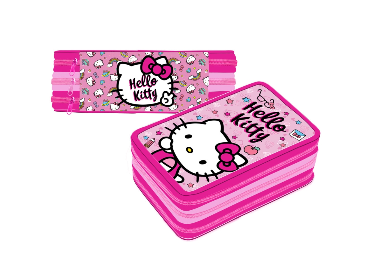 HELLO KITTY ASTUCCIO PREMIUM 3ZIP 1004E4230 HELLO KITTY ASTUCCIO PREMIUM 3ZIP 1004E4230