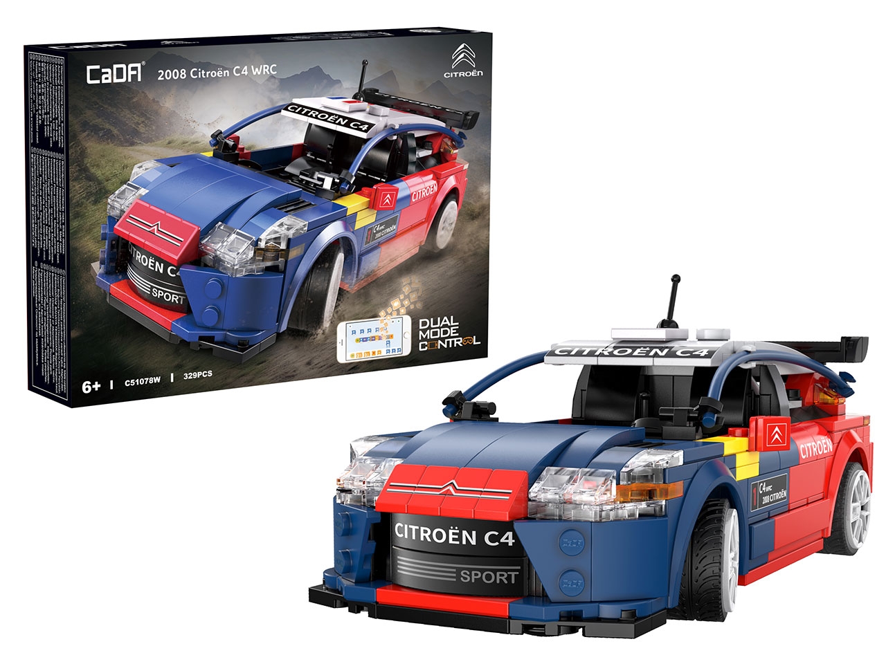 CADA – RC 2008 CITROEN C4 WRC 329 PEZZI DBLC51078W