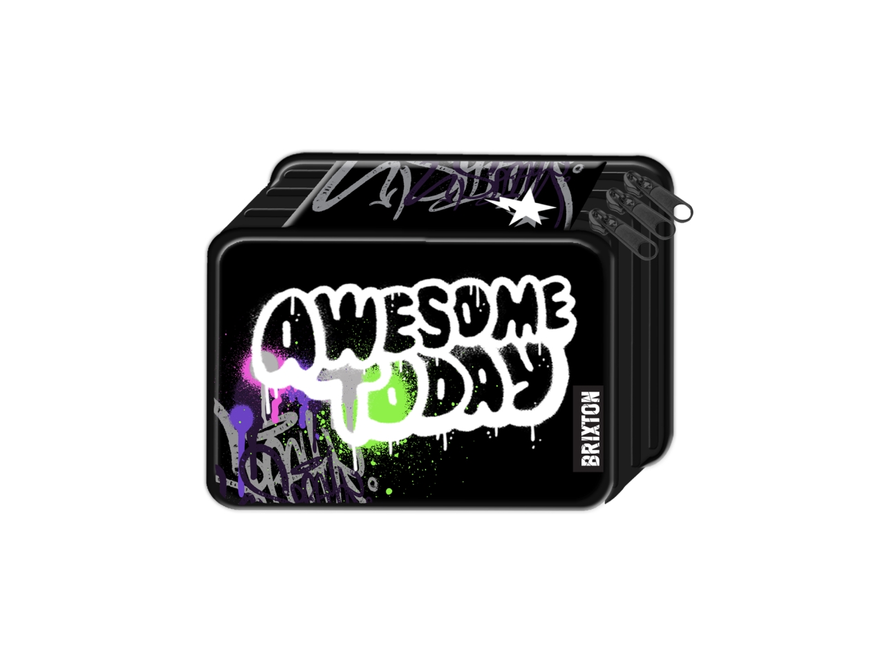 BRIXTON FASHION ASTUCCIO 3ZIP 1004E4252