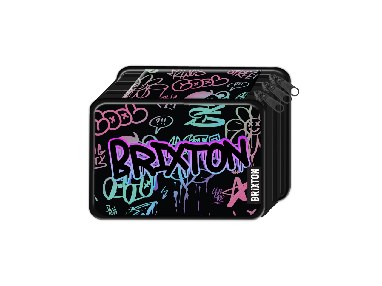 BRIXTON FASHION ASTUCCIO 3ZIP 1004E4254