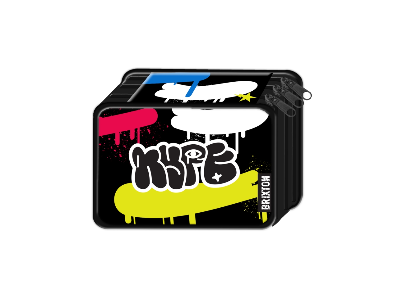 BRIXTON FASHION ASTUCCIO 3ZIP 1004E4264