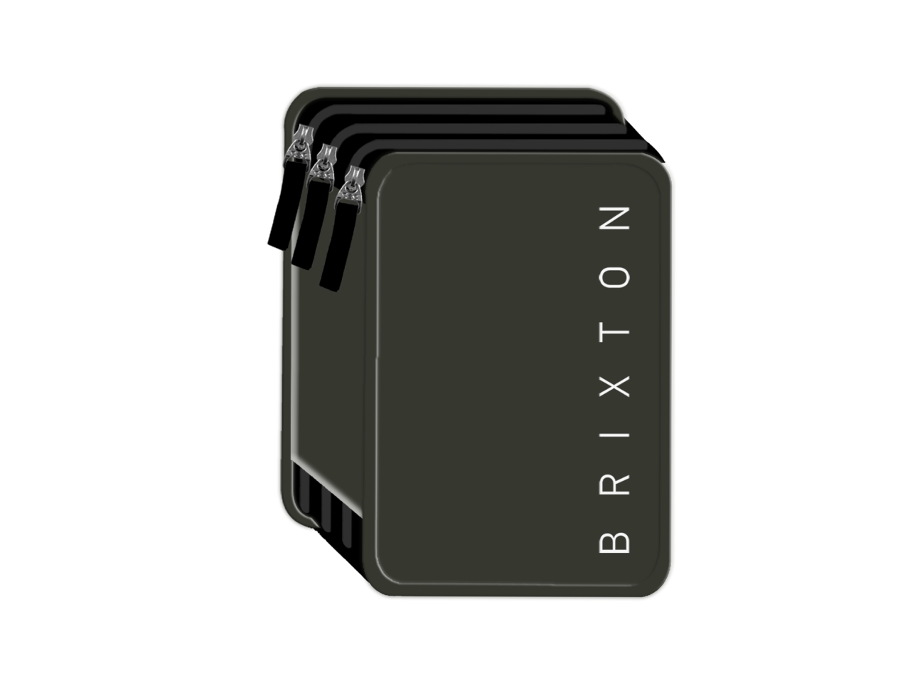 BRIXTON MONO ASTUCCIO 3ZIP 1004E4342CH