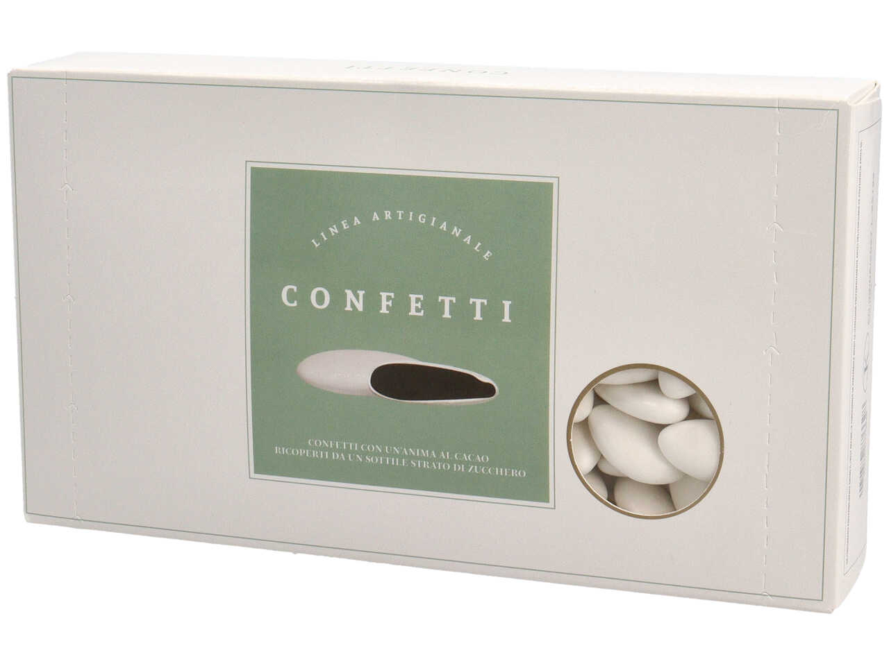 CONFETTI BIANCHI AL CACAO 1KG CONFCACB