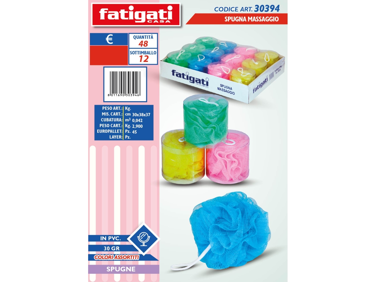 SPUGNA MASSAGGIO 30GR