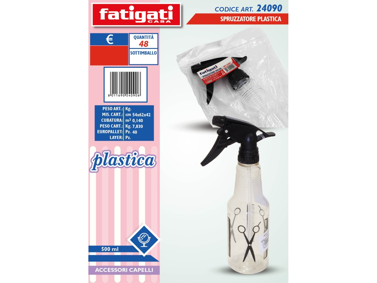 SPRUZZATORE 500ML SPRUZZATORE 500ML