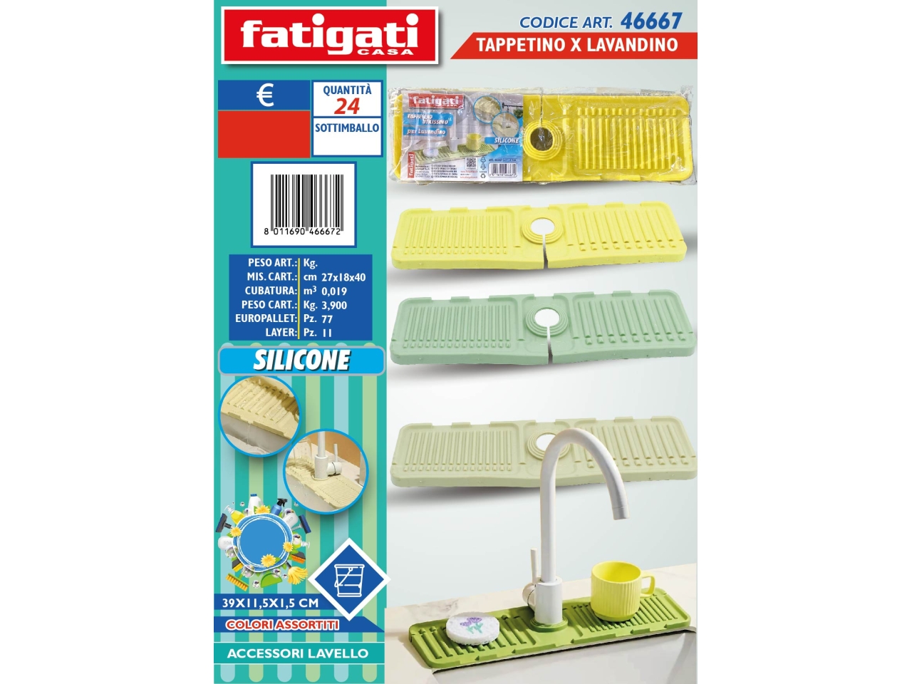 TAPPETINO X LAVANDINO IN SILICONE